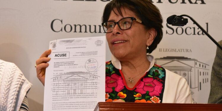 Acuerda Congreso CDMX celebrar periodo extraordinario para votar dictamen para ratificar a la Fiscal, Ernestina Godoy