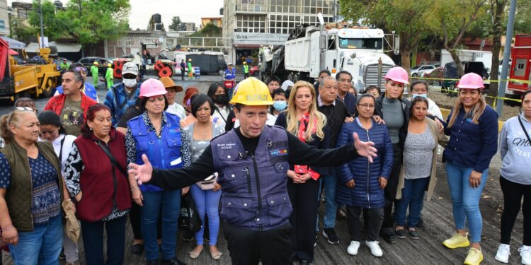 Inicia Coyoacán construcción de ciclopista y rehabilitación en Av. Santa Úrsula