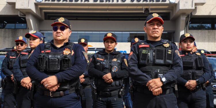 Alcaldía Benito Juárez agradece a elementos de "Blindar BJ"