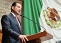 Emociona a priistas discurso de Elías Rescala en Cámara de Diputadas y Diputados de Toluca, Estado de México