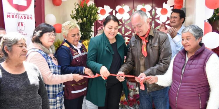 Remodelan y enchulan Mercado Central de Tláhuac