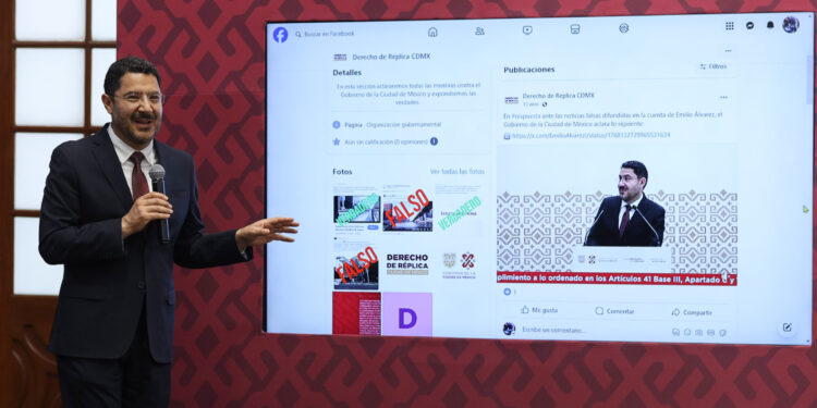 Batres busca contener ‘fake news’