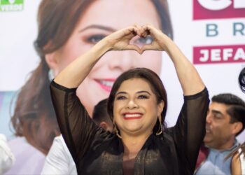 Clara Brugada asegura que medidas cautelares al presidente, López Obrador, son "mentira"