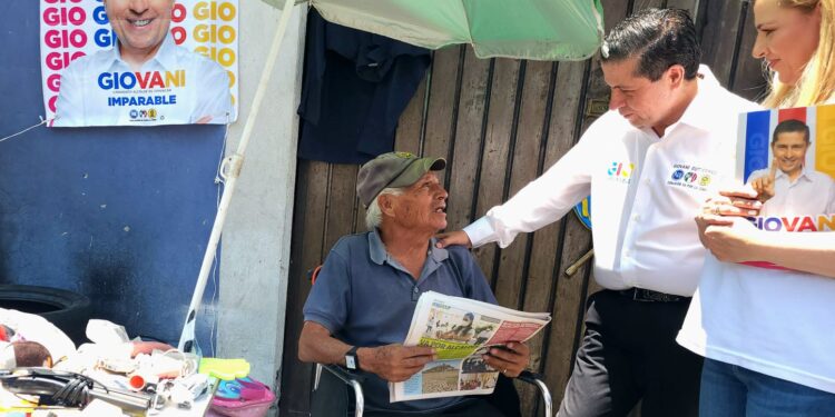 Giovani Gutiérrez promete gobierno sin distingos