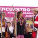 Clara Brugada recibe bastón de mando de los Pueblos Originarios de Xochimilco