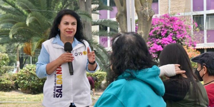 Margarita Saldaña exige salida de instalaciones de Fiscalía en Azcapotzalco
