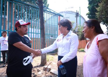 Martha Avila garantiza mejorar Unidades Habitacionales de Iztapalapa