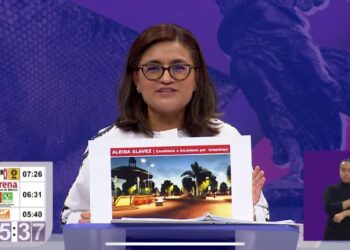 Ganamos el debate y vamos a arrasar el 2 de junio: Aleida Alavez