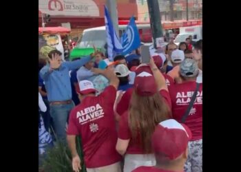 Anibal Cañez ordena golpear a brigadistas de Morena 