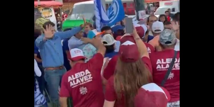 Anibal Cañez ordena golpear a brigadistas de Morena 