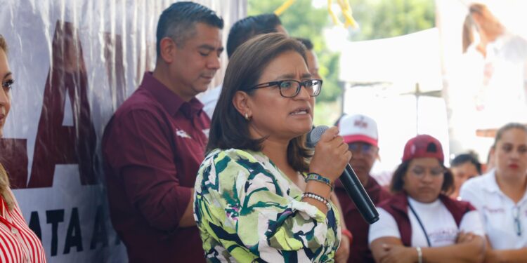 Compromiso y voluntad con la clase trabajadora de Iztapalapa, garantiza Aleida Alavez