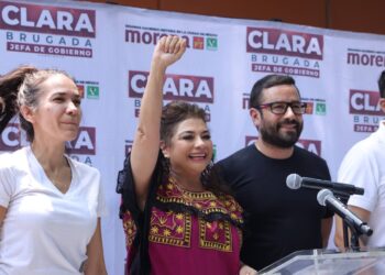 Clara Brugada pone el ejemplo