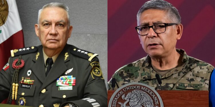 Trevilla y Pedro Morales: Los Nuevos Rostros al Frente de la Defensa y la Marina de México