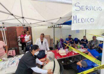 En Coyoacán se mantiene módulo permanente para víctimas de explosión