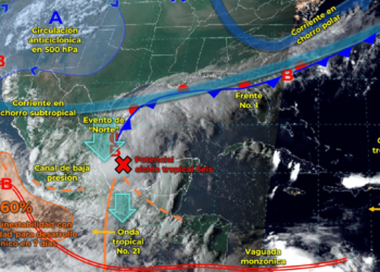Francine se convertirá en huracán y afectará a México