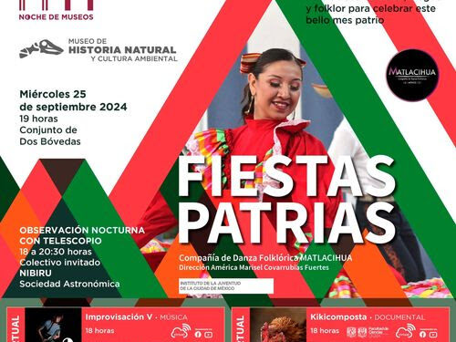 Noche de Museos de Septiembre celebrará las fiestas patrias