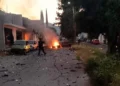 Explota coche bomba en Acámbaro e incendian patrulla en Jerécuaro