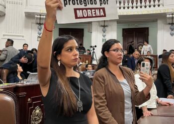 Aplican sanción a violentador de Morena