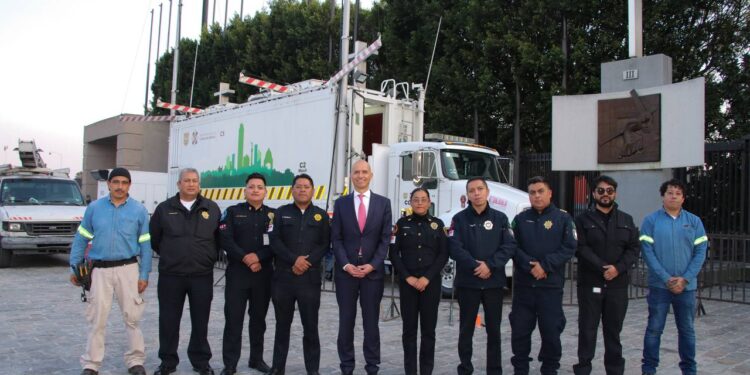 Más de 200 cámaras y dos unidades móviles del C5 cuidan a peregrinos