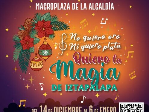 La magia de la Navidad llega a Iztapalapa con pista de hielo y villas navideñas