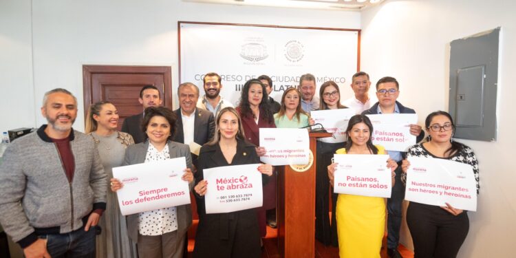 Listos, diputados locales de Morena para recibir a migrantes