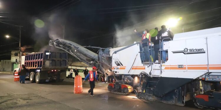 Inician trabajos de reencarpetado en Álvaro Obregón