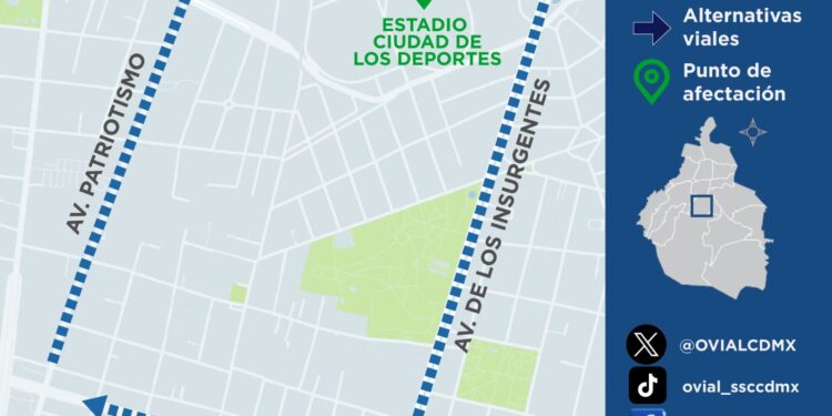 Operativo para el América vs León en el CD de los Deportes