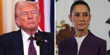 Trump frena los aranceles a México hasta el 2 de abril tras llamada con Sheinbaum