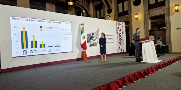 Garantizan abasto de medicamentos en México