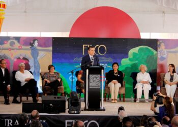 Inaugura Giovani Gutiérrez la 4a Feria Internacional del Libro en Coyoacán