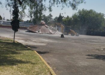 Rechazan «ecocidio» en el Parque Japón por construcción de Utopía