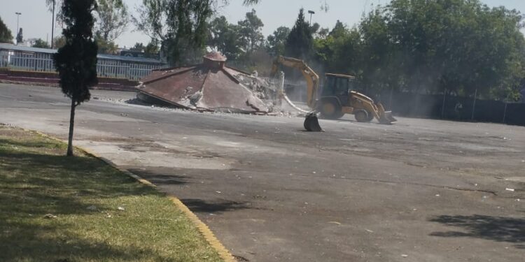 Rechazan «ecocidio» en el Parque Japón por construcción de Utopía