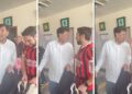 Hijo de Calderón encara a Noroña en pleno vuelo