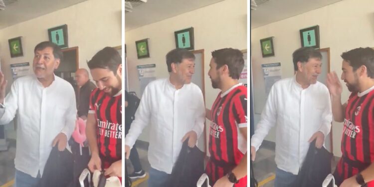 Hijo de Calderón encara a Noroña en pleno vuelo