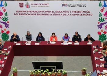 Presenta Brugada ‘Plan de Emergencia Sísmica’, habrá simulacro el 29 de abril