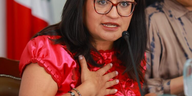 Aleida Alavez promete desarrollo económico para Iztapalapa