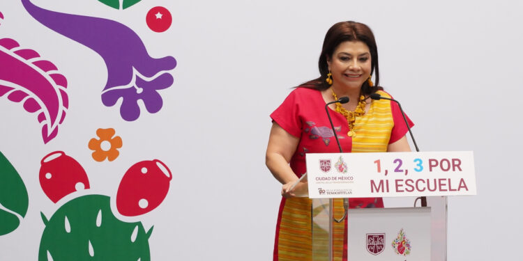 Anuncia Brugada mil 748 millones de pesos en infraestructura escolar