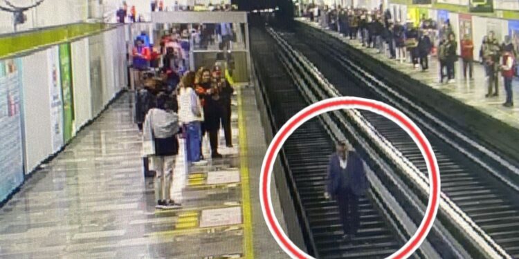 El Metro pide a usuarios no tirar objetos a las vías