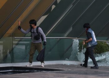 Falta de acción de la policía capitalina durante disturbios en la UNAM