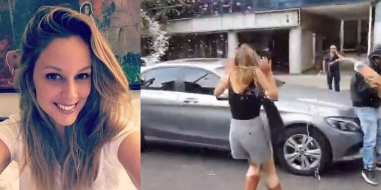 Refuerzan seguridad en audiencia de «Lady Racista»