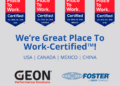 GEON Performance Solutions logra el premio Great Place to Work a nivel mundial por segundo año consecutivo