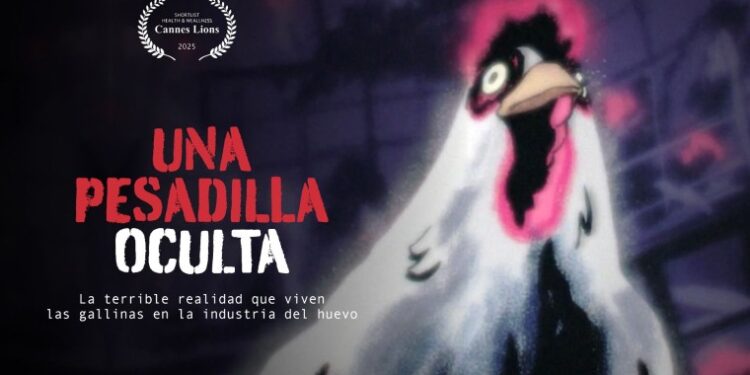 Mercy For Animals trae a México el corto Una Pesadilla Oculta para promover el futuro libre de jaulas en la industria del huevo