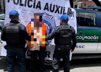 Detienen en Coyoacán a falso trabajador de Servicios Urbanos