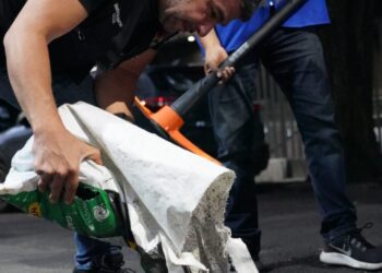 El show del bacheo en Miguel Hidalgo