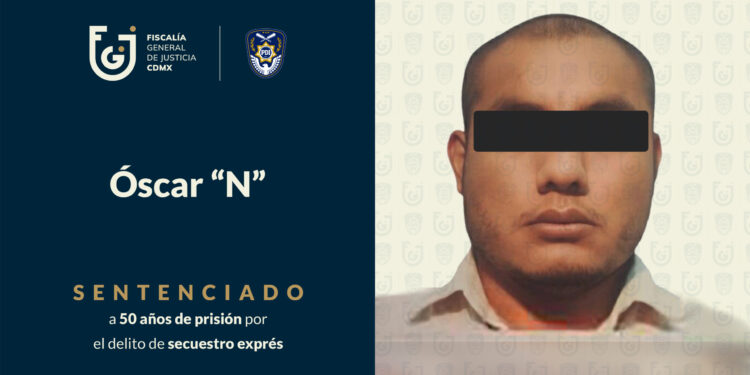 Cae por secuestro exprés y le dan medio siglo de castigo