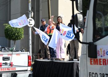 Caravana de ayuda de Alcaldía Cuauhtémoc refuerza apoyo a comunidades veracruzanas
