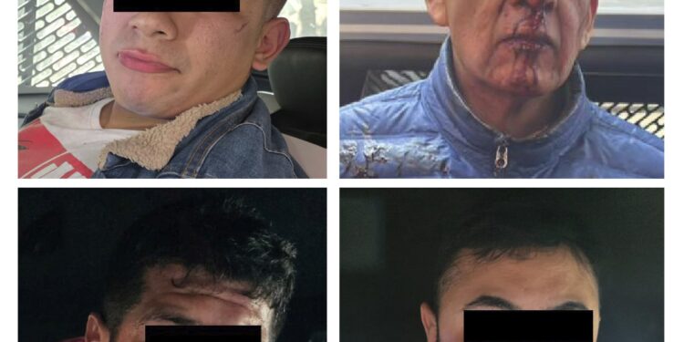 Detienen a seis por extorsión tras operativo especial en Río Ebro; un policía quedó herido