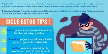 SSC pide cautela ante nueva modalidad de ‘vishing’ ligado al SAT