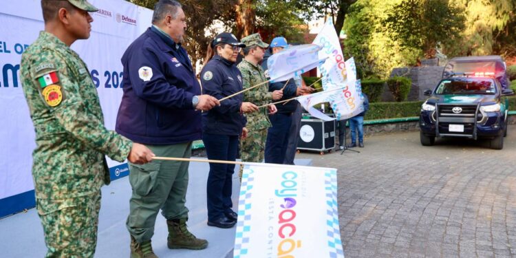 Alcaldía Coyoacán arranca operativo de seguridad decembrino