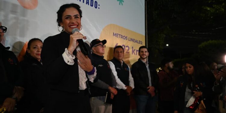 Nueva iluminación da mayor seguridad en la Roma Sur